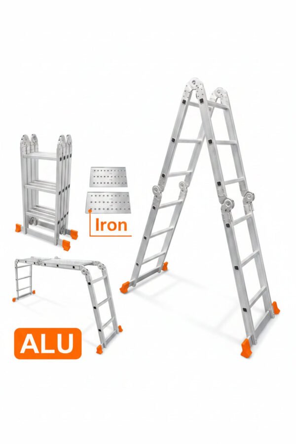ECHELLE ALUM MULTI-FONC 4*4 MARCHE 4.90M