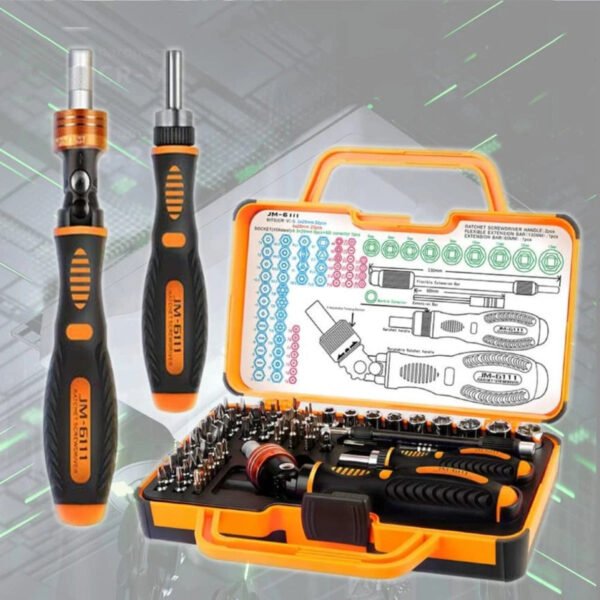 Kit d'outils de réparation pour tournevis JAKEMY JM-6111 69 en 1