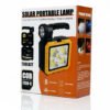 Lampe solaire portable avec boîte à outils COB 7739-C/L